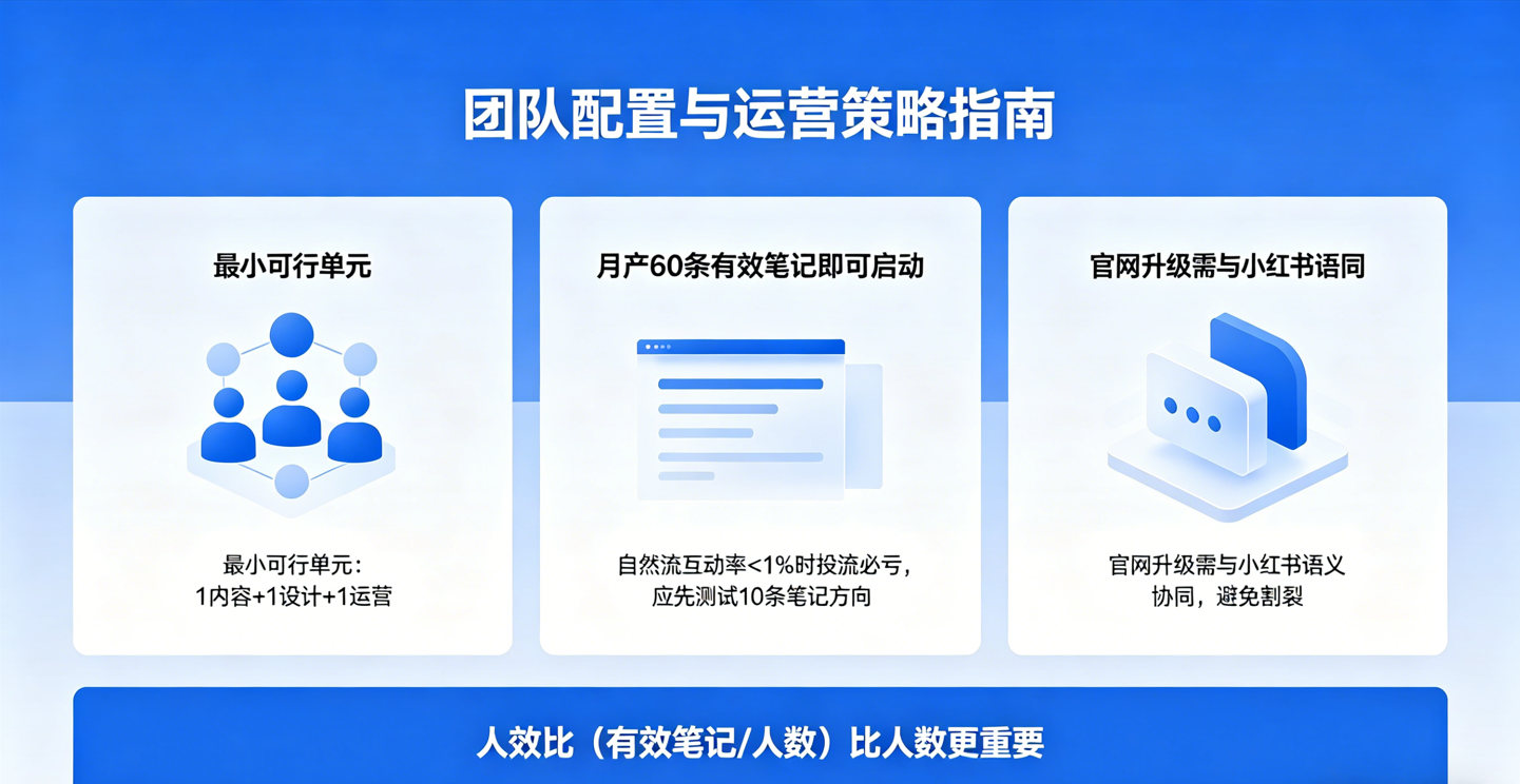 3人跑通小红书：先内容后投流，别踩这3个坑